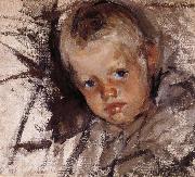Nikolay Fechin Portrait of baby oil on canvas